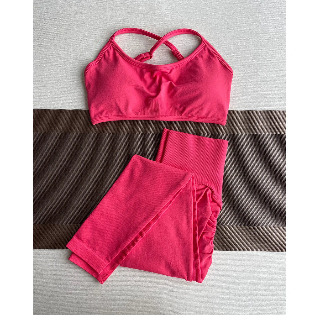 TKITK Women's High Waist Yoga Leggings Seamless High Stretchy Butt Lifting Breathable Sports Pants for Women Gym Leggings