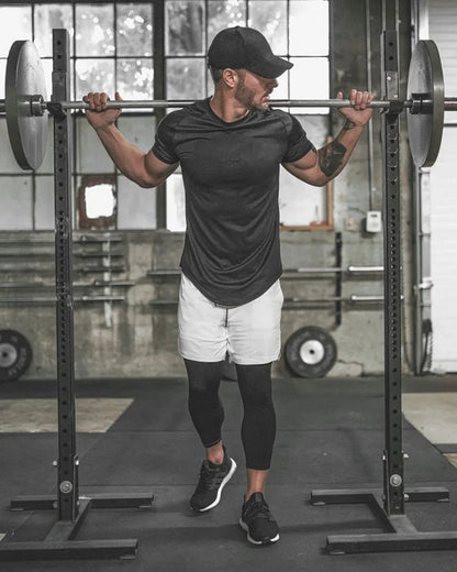 Men's Sport Pants 2 in1 Fitness Running Pants Men Workout Gym Sport Jogging Trousers Male Basketball Training Tracksuits Pants