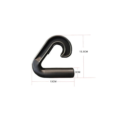 Pull Up Hand Grip Ergonomic Hook Type Fitness Handle Gym Deadlift Pull Down Grips Versatile Weights Roating Exercise Equipment