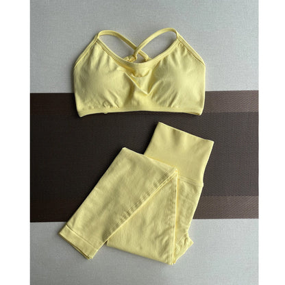 TKITK Women's High Waist Yoga Leggings Seamless High Stretchy Butt Lifting Breathable Sports Pants for Women Gym Leggings