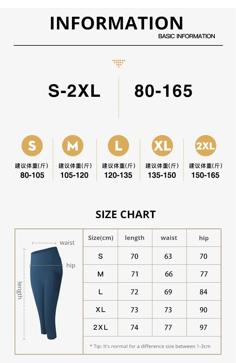 Women Sport Leggings High Waist Yoga Pant With Pocket Quick Dry Running Capris Elastic Cropped Trousers Gym Fitness Tights Femme