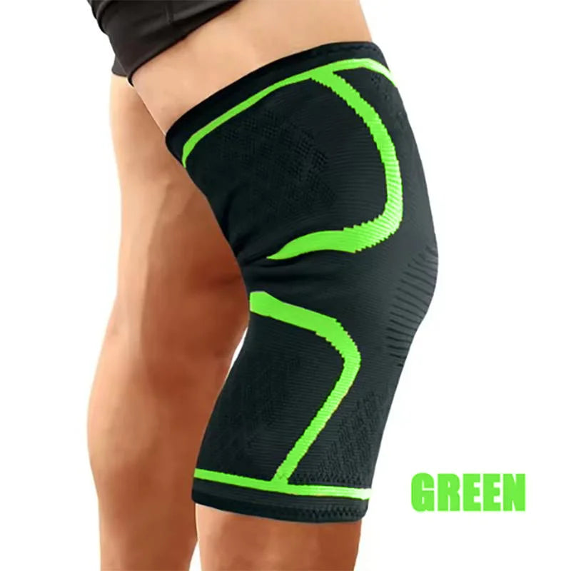 1/2PCS Fitness Running Cycling Knee Support Braces Elastic Nylon Sport Compression Knee Pad Sleeve for Basketball Volleyball