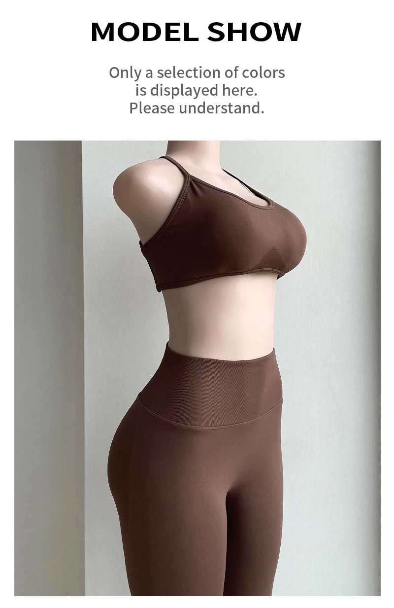 TKITK Women's High Waist Yoga Leggings Seamless High Stretchy Butt Lifting Breathable Sports Pants for Women Gym Leggings