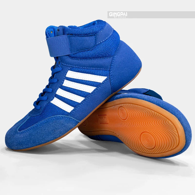 New Boxing and Wrestling Shoes for Men and Women High Top Training Shoes for Men Squat Gym Fitness Weightlifting Shoes ﻿