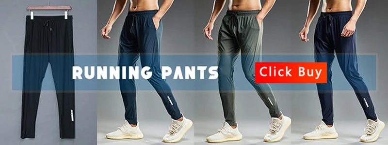 Men Sport Pants Running Pants With Zipper Pockets Soccer Training Jogging Sports Trousers Fitness Football Leggings Sweatpants