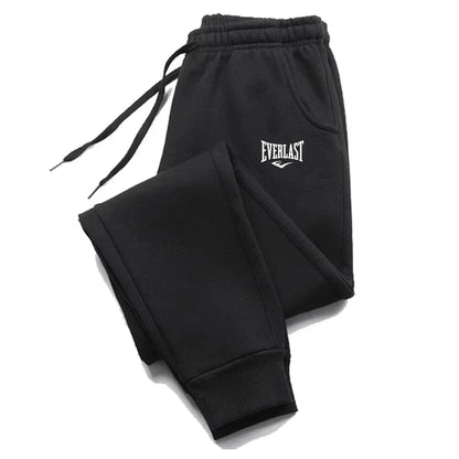 Men Printed Pants EVERLAST Men Women Running Pants Joggers Sweatpant Sport Casual Trousers Fitness Gym Breathable Pants
