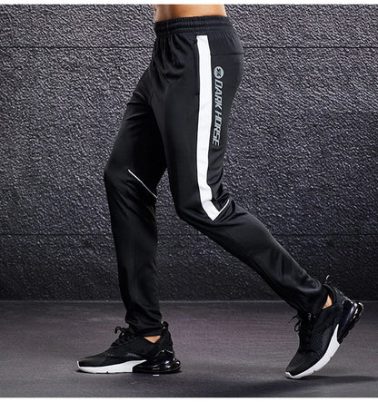 Men Sport Pants Running Pants With Zipper Pockets Soccer Training Jogging Sports Trousers Fitness Football Leggings Sweatpants