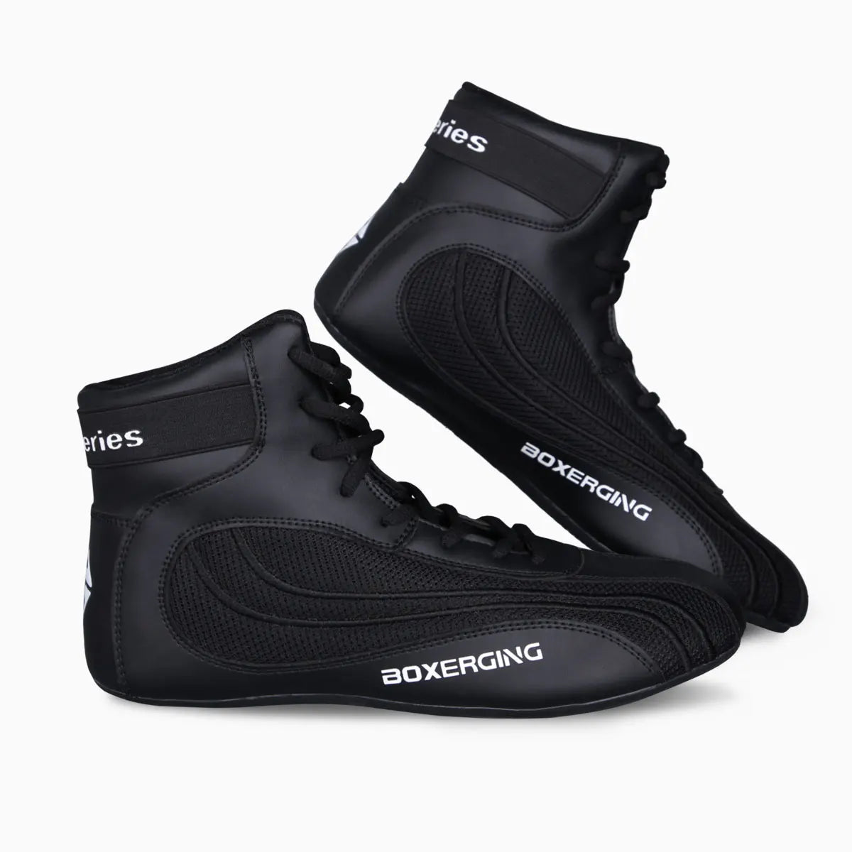 New Boxing and Wrestling Shoes for Men and Women High Top Training Shoes for Men Squat Gym Fitness Weightlifting Shoes ﻿