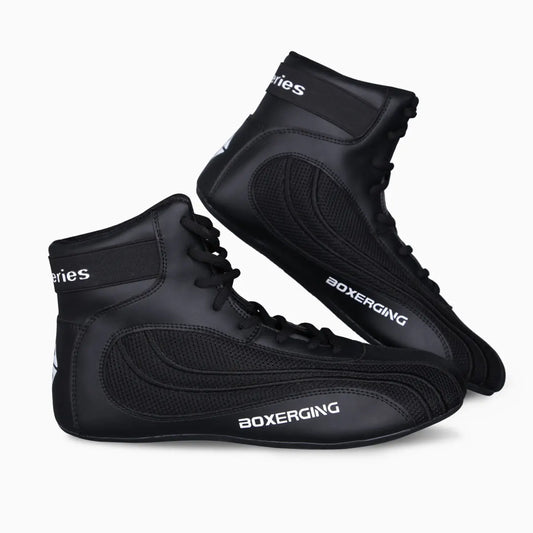 New Boxing and Wrestling Shoes for Men and Women High Top Training Shoes for Men Squat Gym Fitness Weightlifting Shoes ﻿