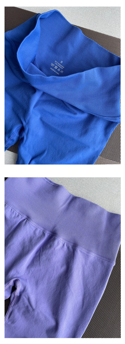 TKITK Women's High Waist Yoga Leggings Seamless High Stretchy Butt Lifting Breathable Sports Pants for Women Gym Leggings