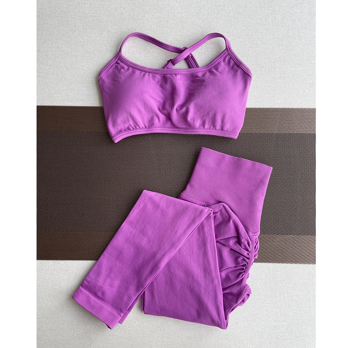 TKITK Women's High Waist Yoga Leggings Seamless High Stretchy Butt Lifting Breathable Sports Pants for Women Gym Leggings