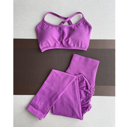 TKITK Women's High Waist Yoga Leggings Seamless High Stretchy Butt Lifting Breathable Sports Pants for Women Gym Leggings