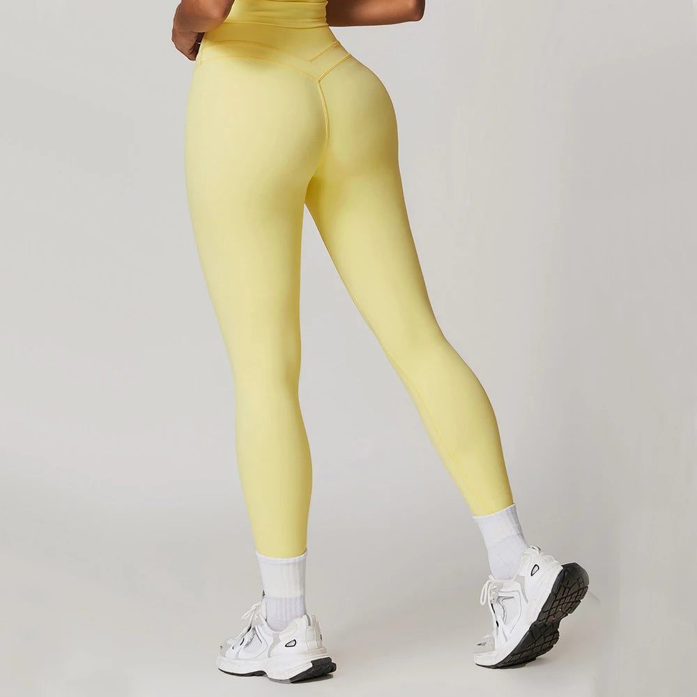 Yoga Pants Women Leggings Hips Lifting Gym Legging Sport High Waist Fitness Legging Bubble Butt Workout Running Tight XP35