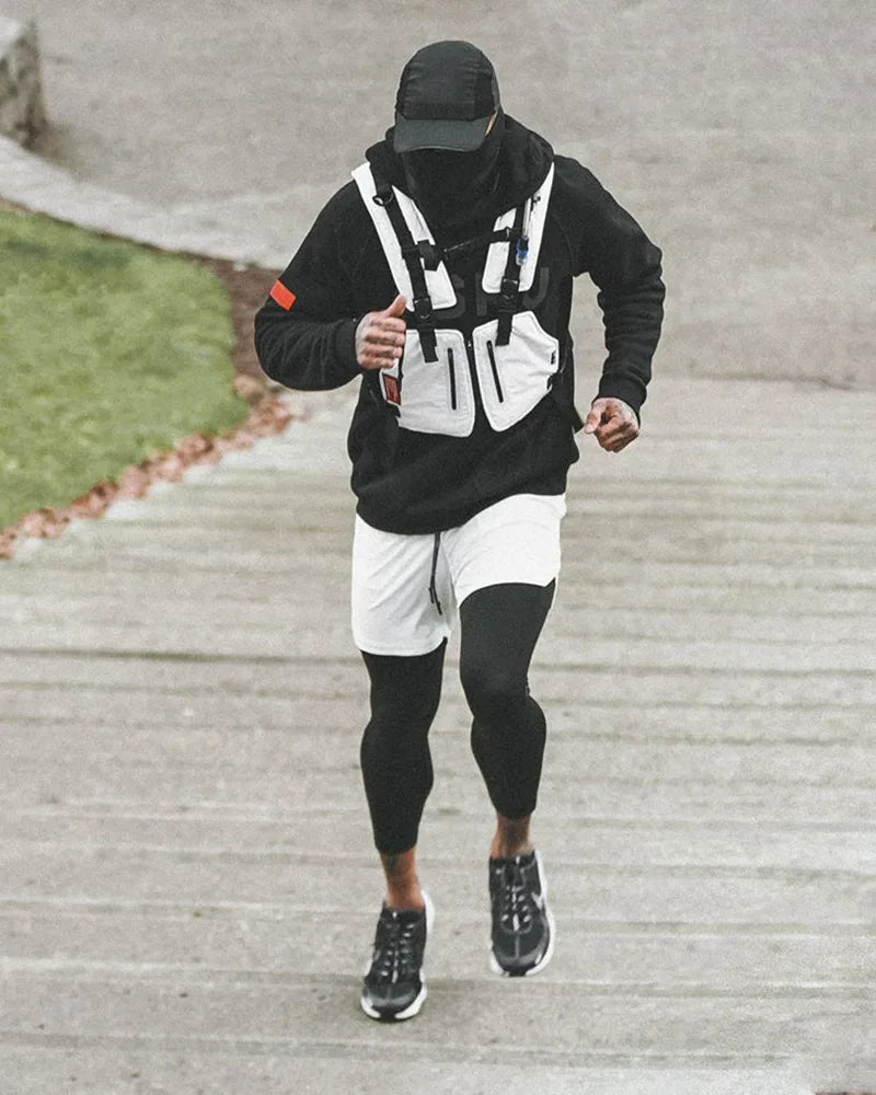 Men's Sport Pants 2 in1 Fitness Running Pants Men Workout Gym Sport Jogging Trousers Male Basketball Training Tracksuits Pants