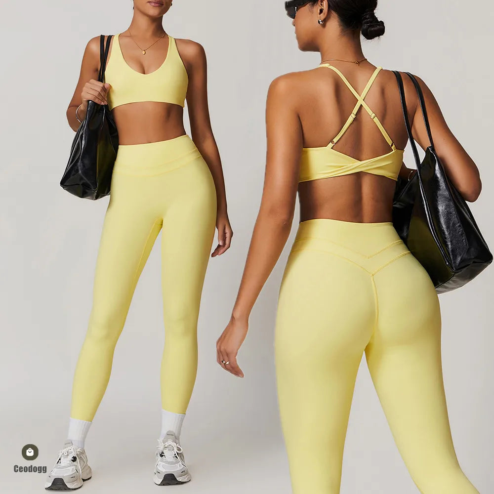 Yoga Pants Women Leggings Hips Lifting Gym Legging Sport High Waist Fitness Legging Bubble Butt Workout Running Tight XP35