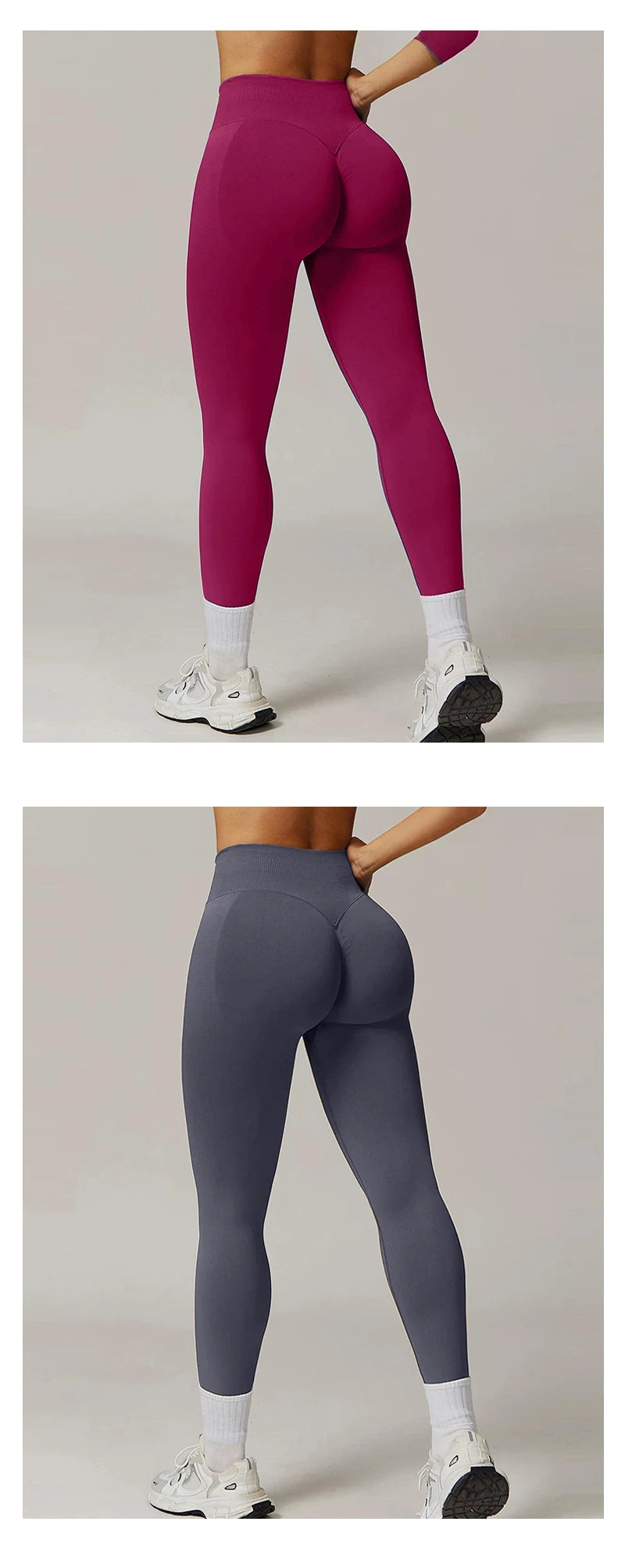 TKITK Women's High Waist Yoga Leggings Seamless High Stretchy Butt Lifting Breathable Sports Pants for Women Gym Leggings