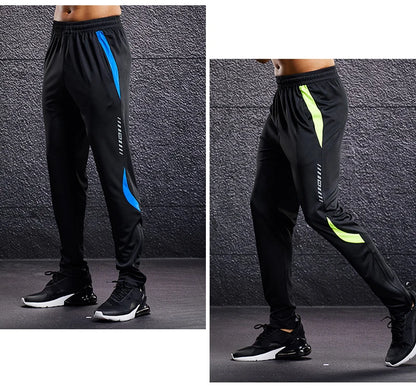 Men Sport Pants Running Pants With Zipper Pockets Soccer Training Jogging Sports Trousers Fitness Football Leggings Sweatpants