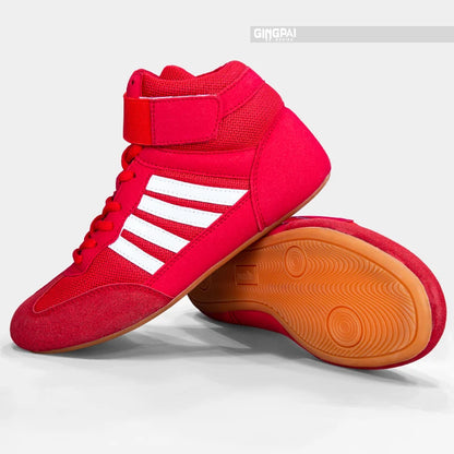 New Boxing and Wrestling Shoes for Men and Women High Top Training Shoes for Men Squat Gym Fitness Weightlifting Shoes ﻿