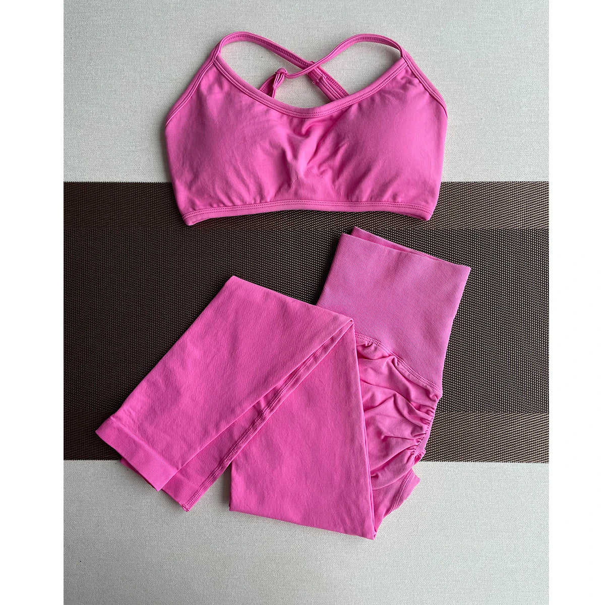 TKITK Women's High Waist Yoga Leggings Seamless High Stretchy Butt Lifting Breathable Sports Pants for Women Gym Leggings