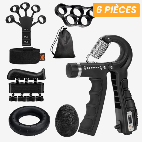 PowerGrip™ - Pince Réglable de Renforcement Musculaire
